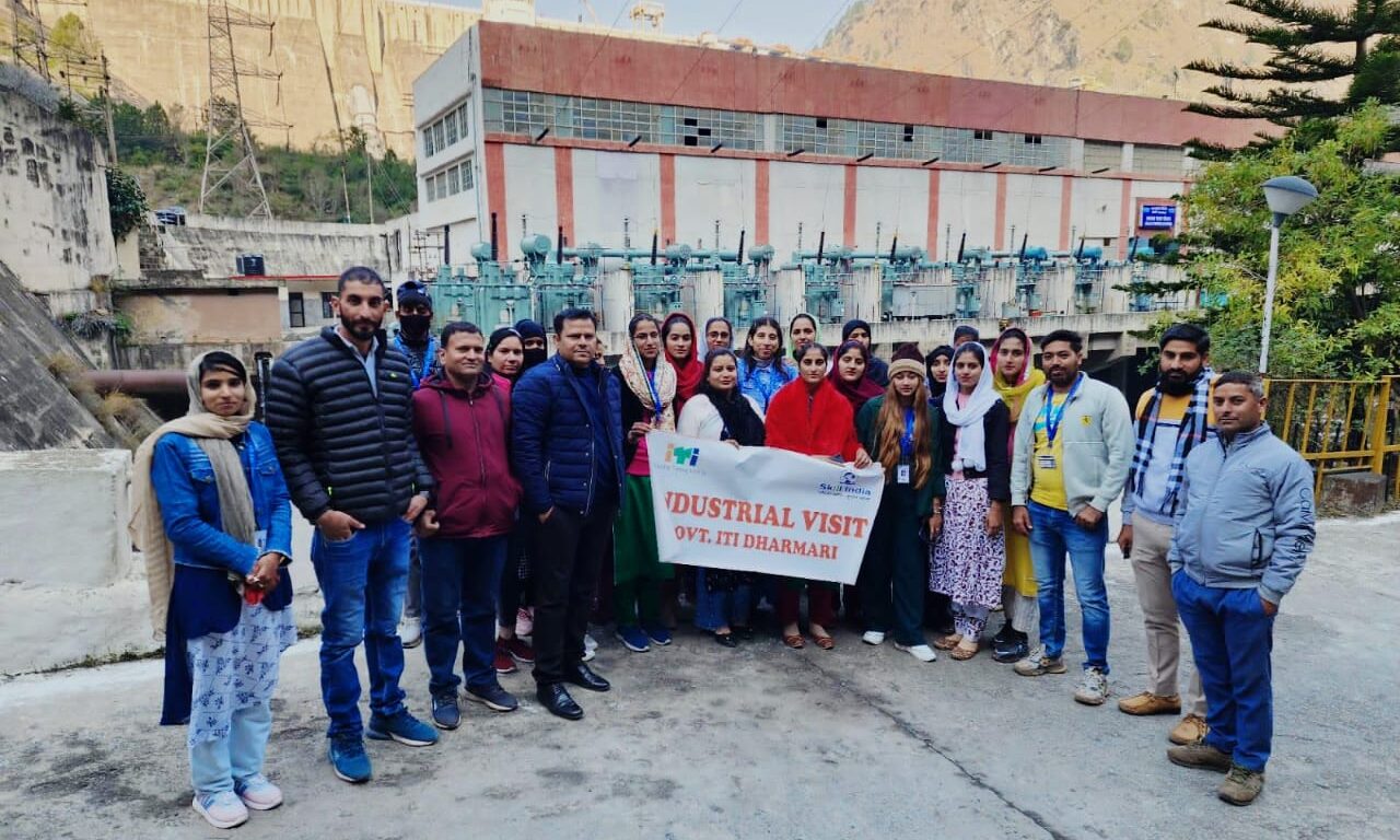 Industrial visit at Power House Salal Dam